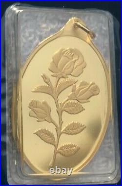 1/2 OZ PAMP Suisse Gold Bar / 15.55 gram