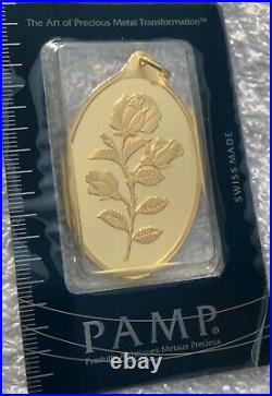 1/2 OZ PAMP Suisse Gold Bar / 15.55 gram