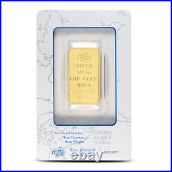 1/2 oz PAMP Suisse Rosa Gold Bar (New with Assay)