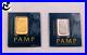 1 Gram Gold + 1 Gram Platinum PAMP Suisse Bar Set // In Sealed Assay // 2 Grams