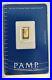 1 Gram Gold Bar Pamp Suisse Fortuna 0.9999 Fineness In Assay