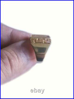 1 Gram Lady Fortuna Ring, Swiss Gold Ring, PAMP Suisse Ring, Gold Bar Ring