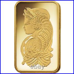 1 Gram PAMP Suisse Fortuna Veriscan Gold Bar (New with Assay)