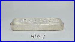 1 Kilo PAMP Suisse Silver Cast Bar. 999 Fine with Assay Card with Serial Number