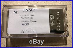 1 Kilo Silver Bar Pamp Suisse Fortuna In Assay