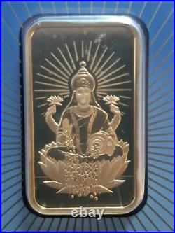 1 Oz Gold bullion bar Pamp Faith series Lakshmi 31.1g Sealed, assay Cert, rare