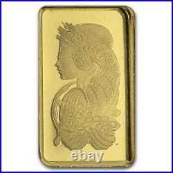1 gram Gold Bar PAMP Suisse Lady Fortuna (In Assay) SKU #19041