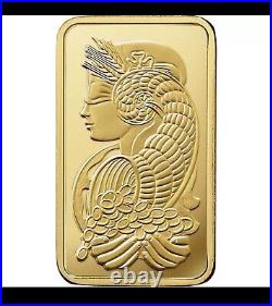 1 gram Gold Bar PAMP Suisse Multigram. 9999 Fine Gold Fortuna Bar In Stock