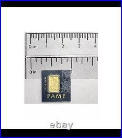 1 gram Gold Bar PAMP Suisse Multigram. 9999 Fine Gold Fortuna Bar In Stock