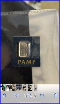 1 gram Platinum Bar PAMP Suisse Fortuna from Platinum Multigram 9995 Fine