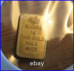 1 gram pamp suisse gold bar