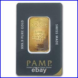 1 oz Gold Bar PAMP Suisse (In Assay) SKU#272064
