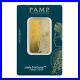 1 oz Gold Bar PAMP Suisse Lady Fortuna 45th Ann. 9999 Fine Gold- In Assay Card