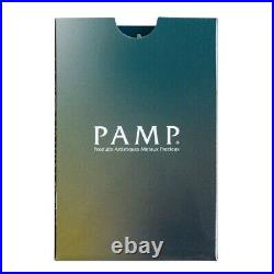 1 oz Gold Bar PAMP Suisse Lady Fortuna 45th Ann. 9999 Fine Gold- In Assay Card