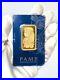 1 oz Gold Bar PAMP Suisse Lady Fortuna Veriscan, In Assay, 999.9 Fine Sealed