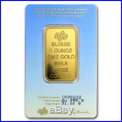 1 oz Gold Bar PAMP Suisse Religious Series (Am Yisrael Chai!) SKU #94439
