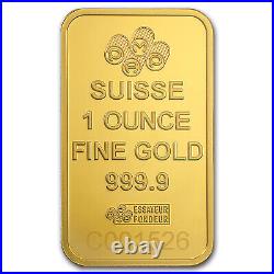 1 oz Gold Bar PAMP Suisse Religious Series (Lakshmi)