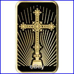 1 oz. Gold Bar PAMP Suisse Roman Cross 999.9 Fine in Assay