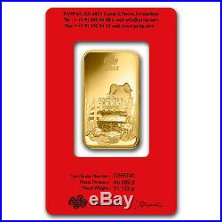 1 oz Gold Bar PAMP Suisse Year of the Pig (In Assay) SKU#173456