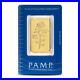 1 oz PAMP Suisse Rosa Gold Bar (New with Assay)