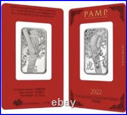 1 oz Platinum Bar PAMP Suisse (Year of the Tiger)