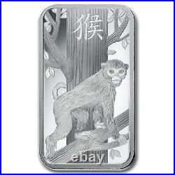 1 oz Silver Bar PAMP Suisse (Year of the Monkey)