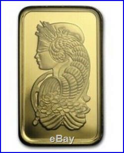 10 Gram Gold Bar Pamp Suisse In Mint Assay Card