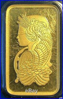 10 Gram Gold Bar Pamp Suisse Lady Fortuna Sealed(In Assay)