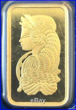 10 Gram Gold Bar Pamp Suisse Lady Fortuna Sealed(In Assay)