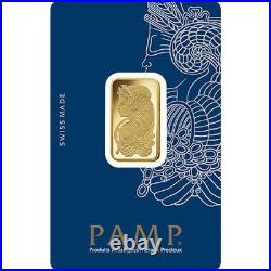 10 Gram PAMP Suisse Fortuna Veriscan Gold Bar (New with Assay)