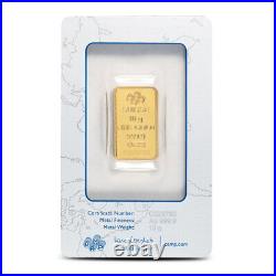 10 Gram PAMP Suisse Rosa Gold Bar (New with Assay)