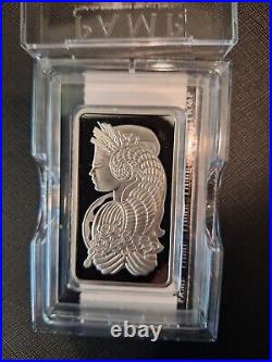 10 Oz Platinum 999.5 Pamp Suisse In Assay Very Very Excellent #c005483