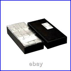 10 Troy Oz. 999 Silver Pamp Suisse Bar Bu W Assay Certificate & Serial Number