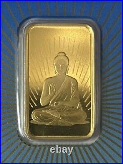 10 gram Gold Bar PAMP Suisse BUDDHA RARE