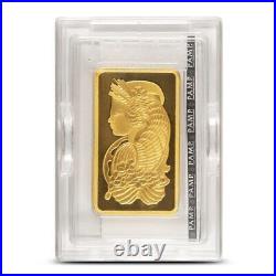 10 oz PAMP Suisse Fortuna Veriscan Gold Bar (New with Assay)