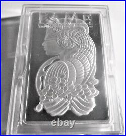 10 oz PAMP Suisse Silver Bar. 999 Fine Silver