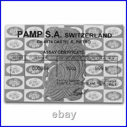 10 oz Platinum Bar PAMP Suisse (In Assay) (Alt. COA) SKU#250818