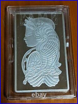 10 oz Silver Bar PAMP Suisse Fortuna In Capsule withAssay Never opened