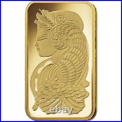 100 Gram PAMP Suisse Fortuna Veriscan Gold Bar (New with Assay)