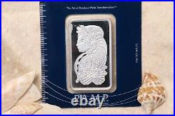 100 Gram PAMP Suisse Lady Fortuna 999 Fine Silver Bar in Original Seal