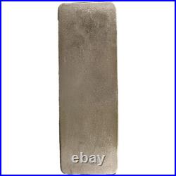 100 oz PAMP Suisse Silver Bar (New, Cast with Assay)