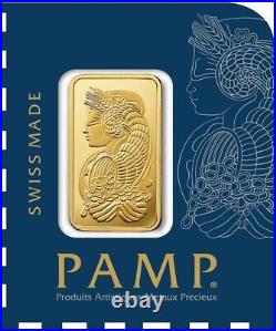 12 X 1 gram Gold Bar PAMP Suisse Multigram+12.9999 Fine Gold In Assay Card