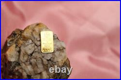 1gm Union Bank of Switzerland Vintage 999.9 Fine Gold Bar! Extremely Rare Find