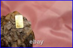 1gm Union Bank of Switzerland Vintage 999.9 Fine Gold Bar! Extremely Rare Find