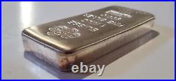 1kg PAMP Suisse Swiss Switzerland Fine Silver Cast Kilo Bullion Bar Brick With COA