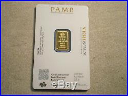 2.5 Gram. 9999 Gold Pamp Suisse Bar/ C055561