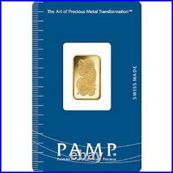 2.5 Gram G Pamp Suisse Lady Fortuna Carded Fine Gold Bar Bullion Investment