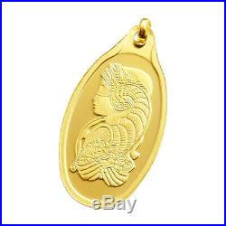 2.5 Gram Gold Bar with PENDANT PAMP Fortuna