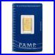2.5 Gram PAMP Suisse Rosa Gold Bar (New with Assay)
