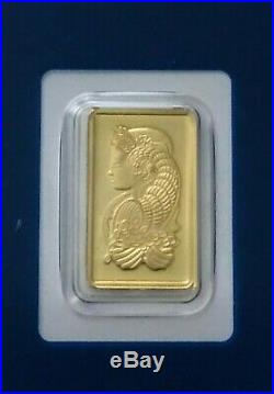 2.5 Gram Pure. 9999 Gold Bar Lady Fortuna Old Style In Assay. Limit Two